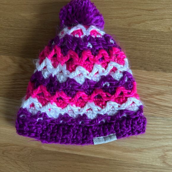 Obermeyer Girls Pompom Beanie Hat Teen - Picture 1 of 3